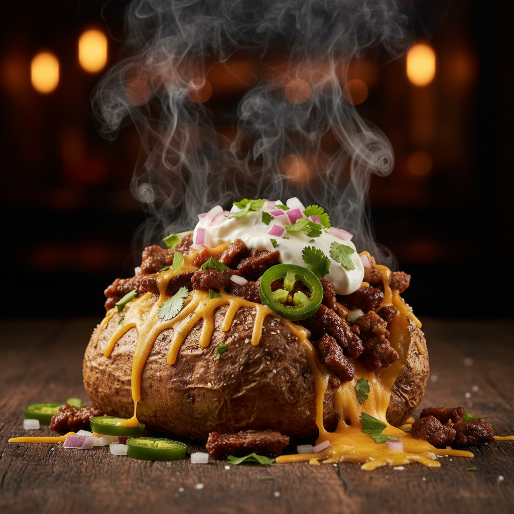 Velvet Street Kitchen — Loaded Baked Potato